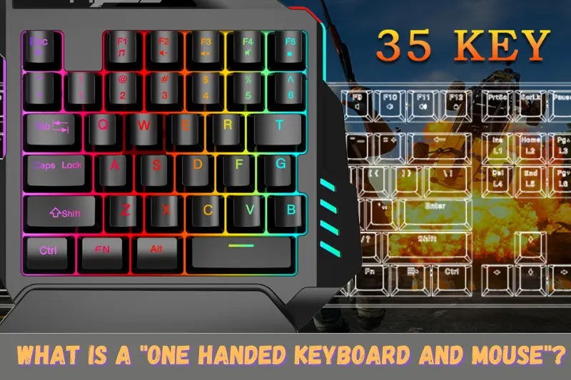 what is a one handed keyboard and mouse